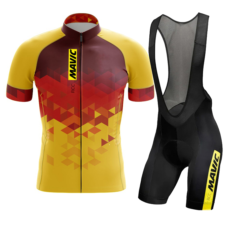 Cycling Bib Shorts - Męskie zestawy rowerowe MAVIC z krótkim