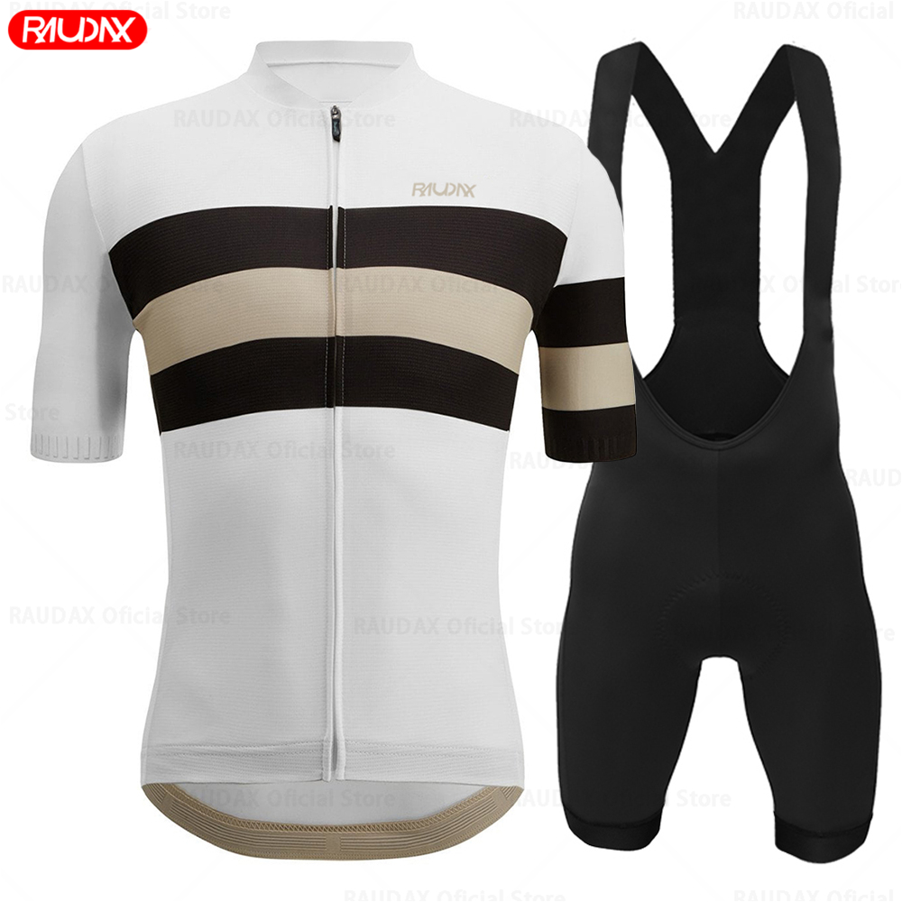 Cycling Gear Leaderboard - Raudax Zestaw koszulek kolarskich 2025 Zespół
