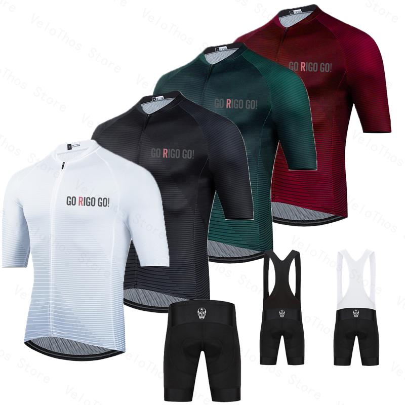 Cycling Bib Shorts - Zestaw kolarski Go Rigo Go: Koszulka