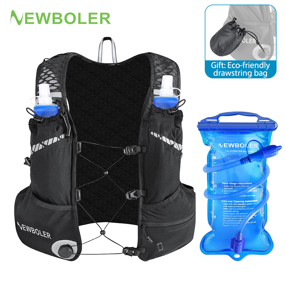 Cycling Gear Pouch - 8-litrowa oddychająca kamizelka hydracyjna do biegania